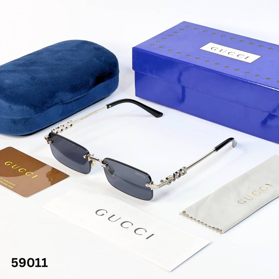 Gucci 59011 silver black