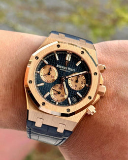 Audemars pigeu_t royal oak chronograph Blue