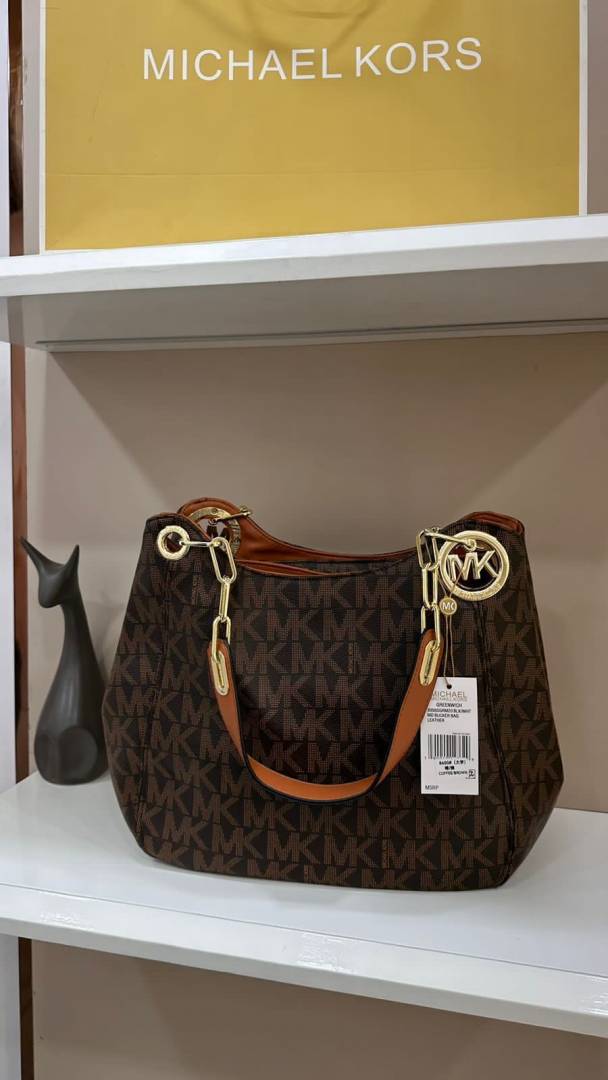 Michael Kors_CB_Fulton_8500_Coffee-Brown_Tote_With_DustCover_CarryBag
