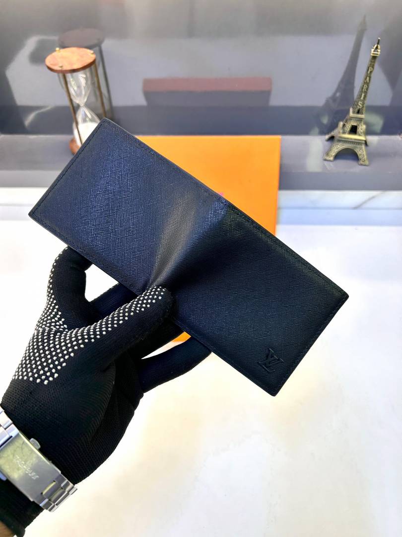Louis Vuitton 2 Wallet Black Premium Quality Fa 707