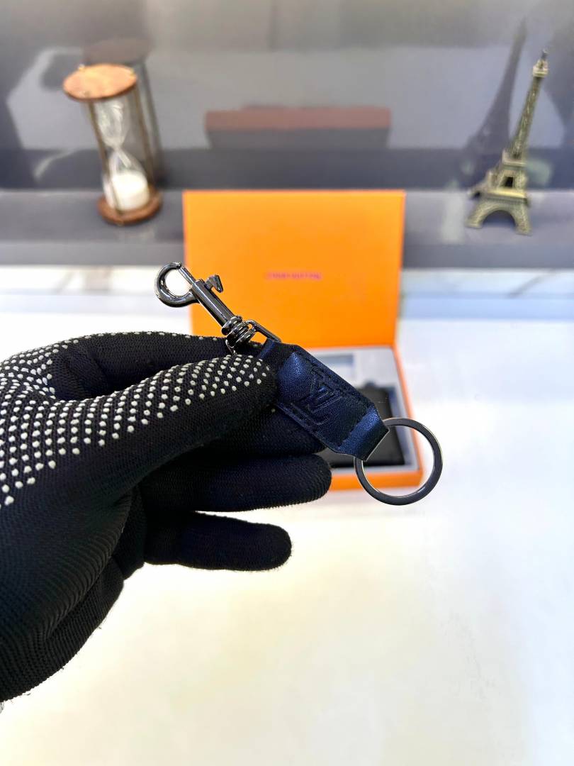 Louis Vuitton 2 Wallet Black Premium Quality Fa 707