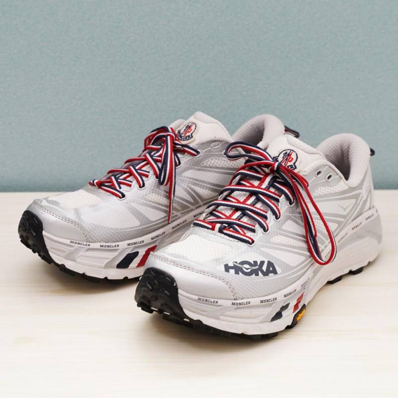 Moncller x Hoka one Mafate Speed 2 Silver