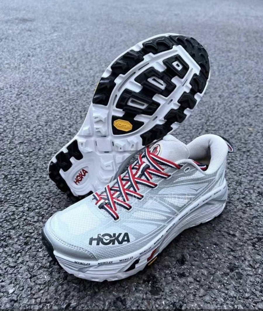 Moncller x Hoka one Mafate Speed 2 Silver