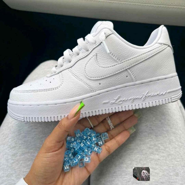 Nocta X Nikkee Airforce 1 Low Certified Lover Boy Triple White