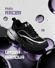UA Halo Racer Black Distant Gray