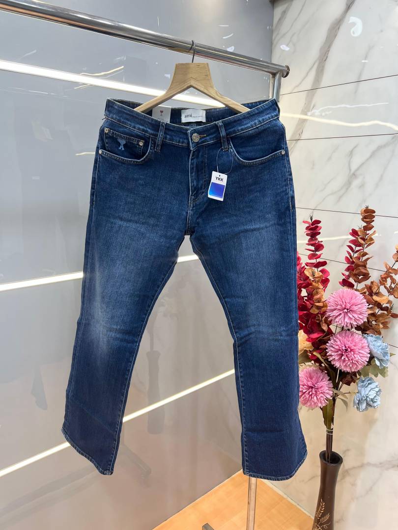 Ami Blue Shade Bootcut Premium Imported Stretchable Lycra Fabric Denim 4208
