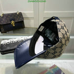 Gucci_GG_Small_Monogram_Leather_Blue_Premium_Unisex_Cap_With_Safety_Box