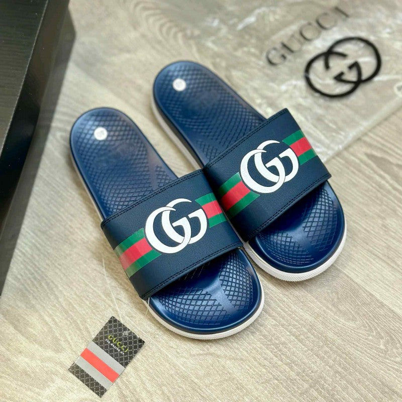 Gucci GG Soft Comfort Premium Blue Flip Flop