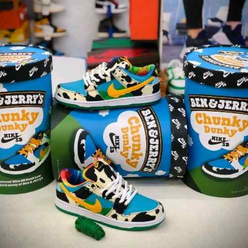 Nike SB Dunk Low Chunky Dunky BEN AND JERYY UA Quality Fix 1179