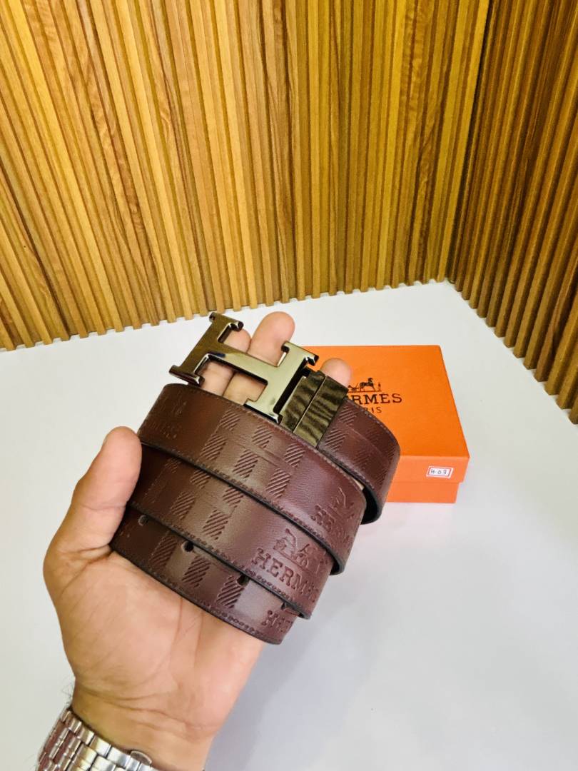 03 HERMEZ PREMIUM QUALITY REVERSIBLE BELT
