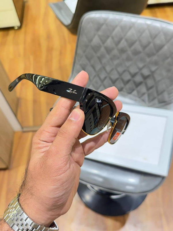 Ray-Ban 316 mega club master black gold