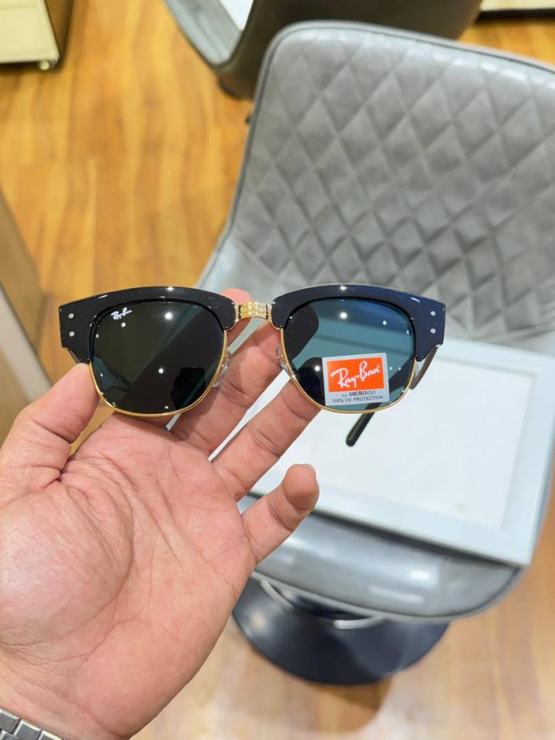 Ray-Ban 316 mega club master black gold