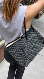 goyarrd Artios GM Black Tote WithWallet Dustcover
