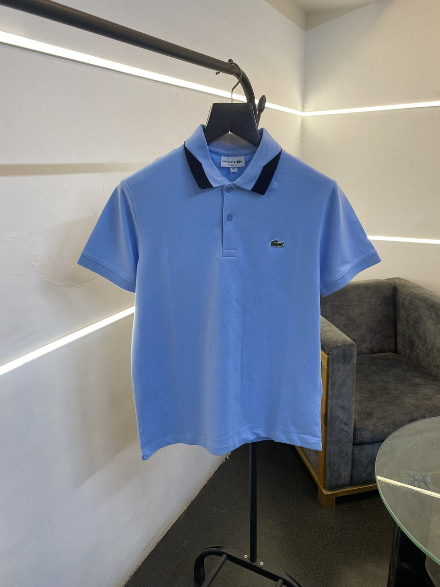 Lacoste Imported quality polo tshirt sky blue