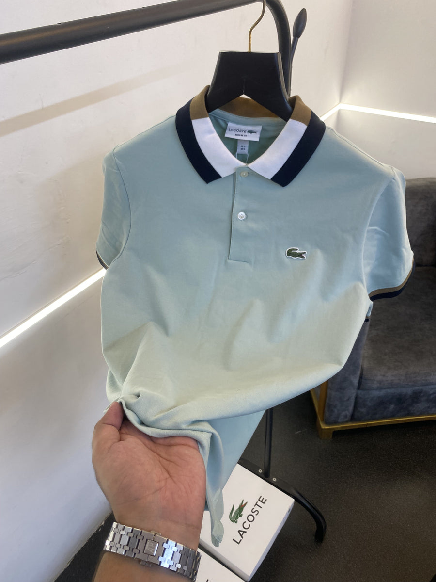 Lacoste imported box pack polo tshirt light green