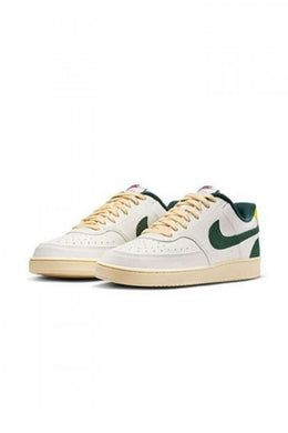Nike court vision low cream green