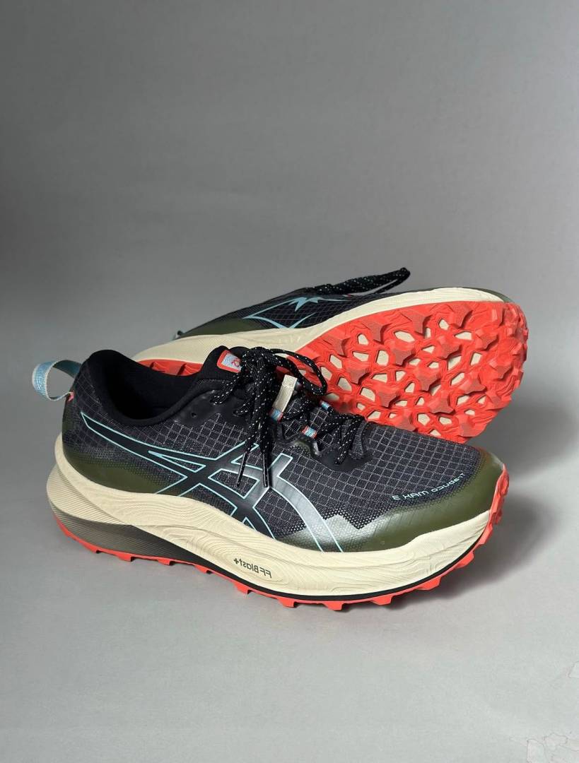 Asics Trabuco Max 3 Black Smoke Blue
