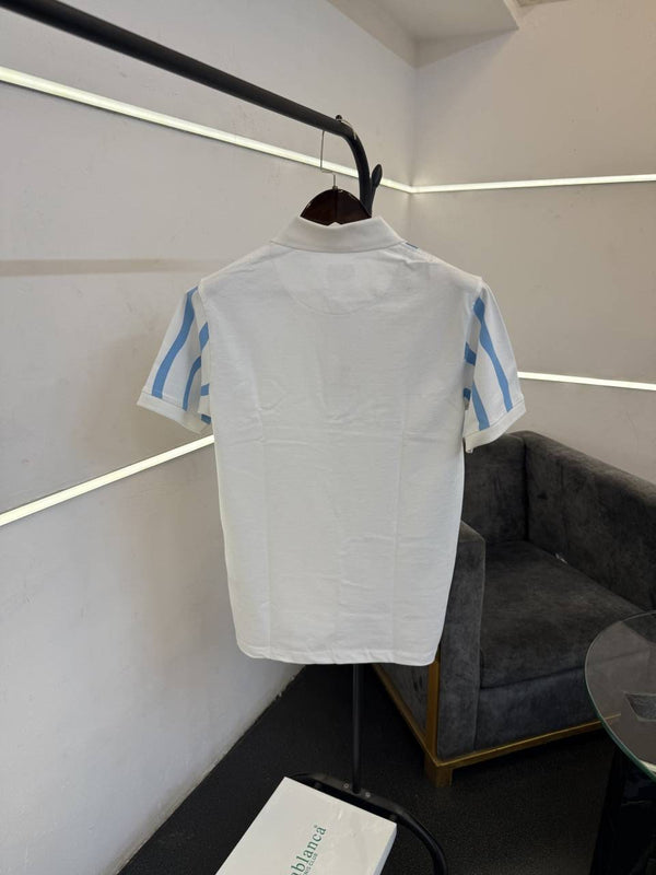Casablanca turkey imported polo tshirt white with box