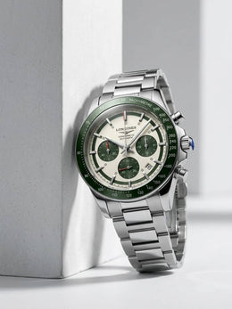 Longines Conquest Chronograph Green