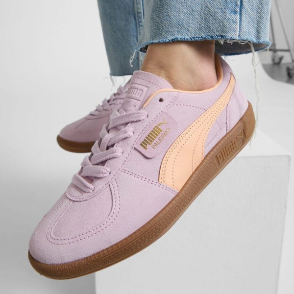 Pummaaa palermo sneakers in pink orange