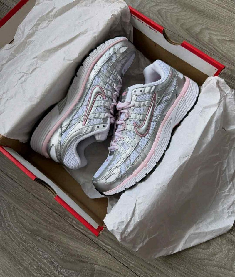 Nike P6000 White Elemental Pink Womens
