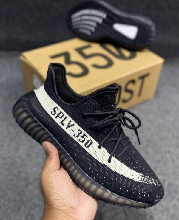 Adidas Yeezy Boost 350 V2 Oreo Black With Full Accessories SEMI UA