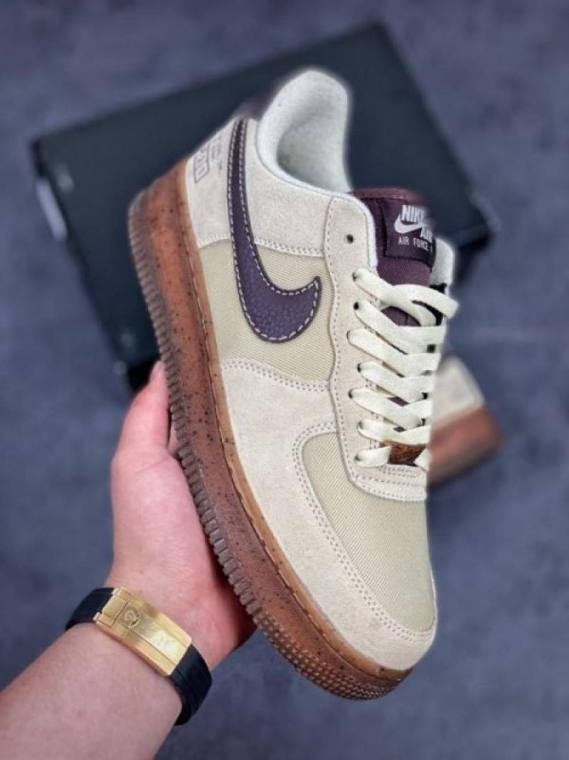 Airforc_ee 1 Low Coffee Brown For Mens
