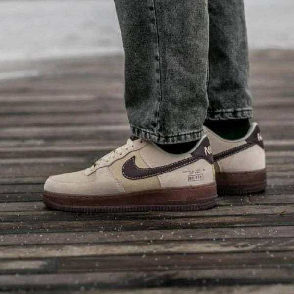 Airforc_ee 1 Low Coffee Brown For Mens
