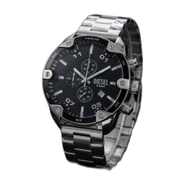 Diesel Spiked silver Black