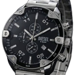 Diesel Spiked silver Black