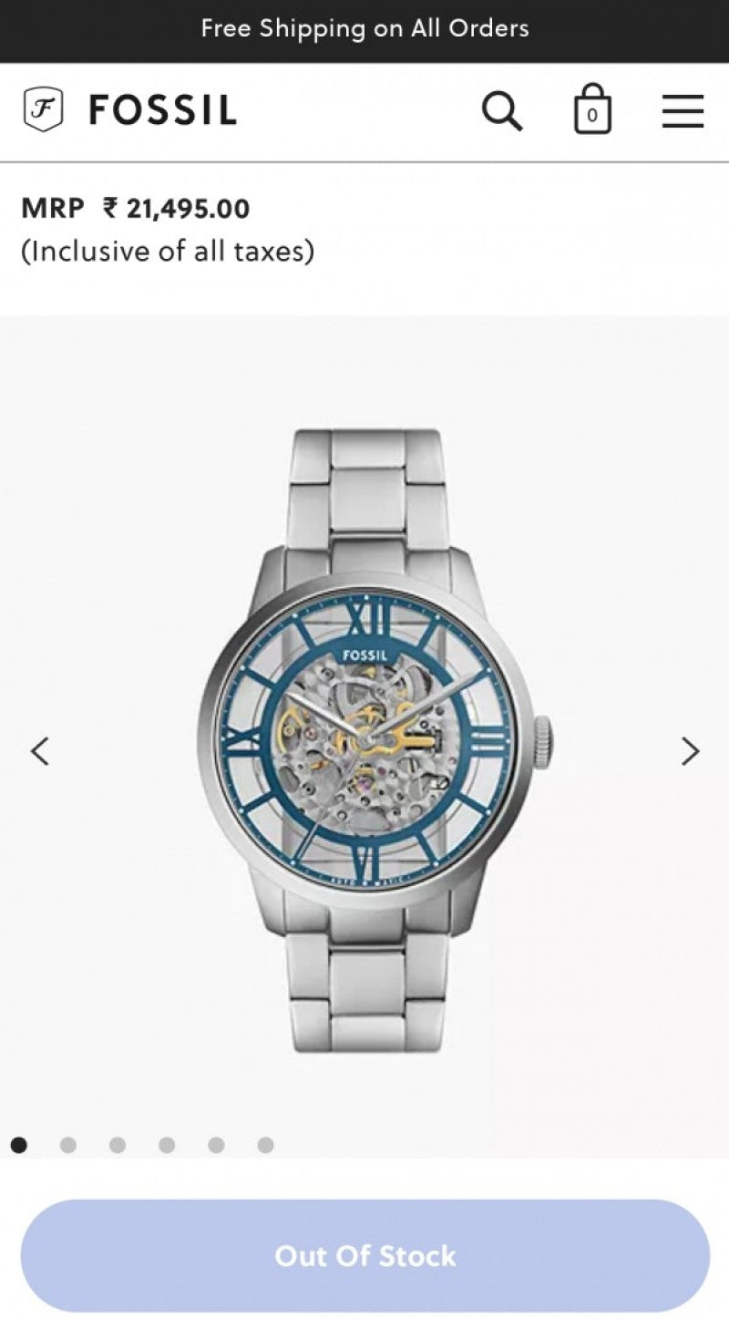 Fossil townsman Automatic