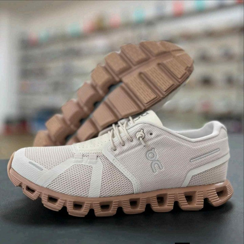 On CLOUD 5 SAND ROSE BROWN WOMENS