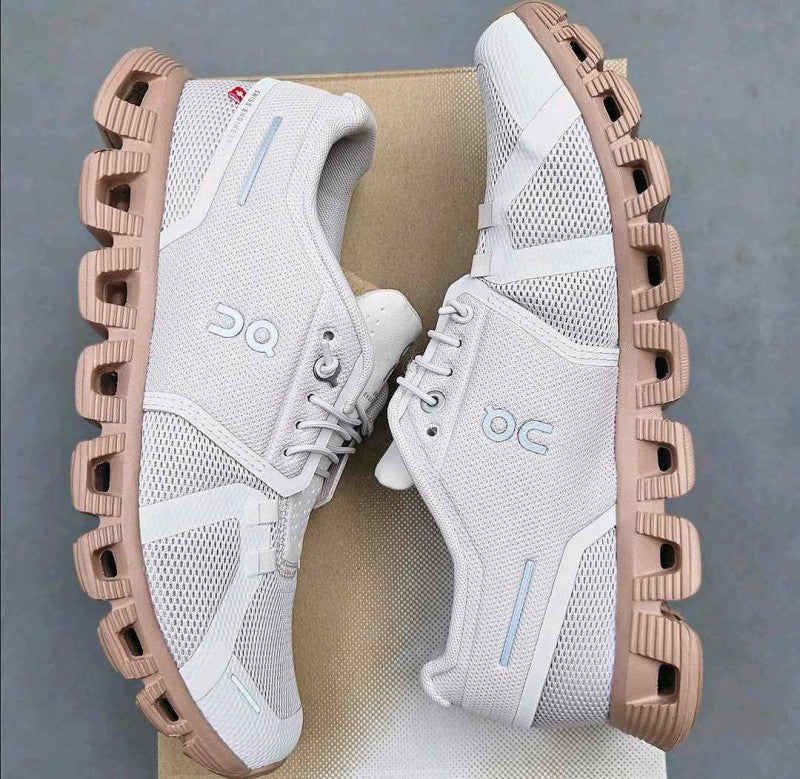On CLOUD 5 SAND ROSE BROWN WOMENS