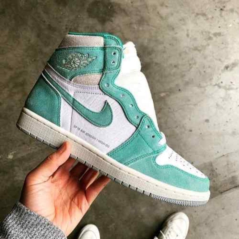 Nike Air Jordan 1 Retro High OG Turbo Green Semi UA 444