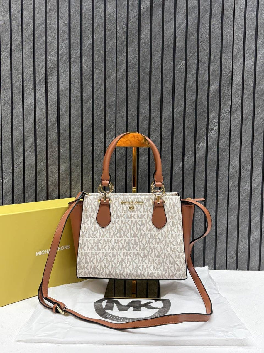 Michael Kors_1687_Marilyn_Small_Satchel_With_OriginalBox