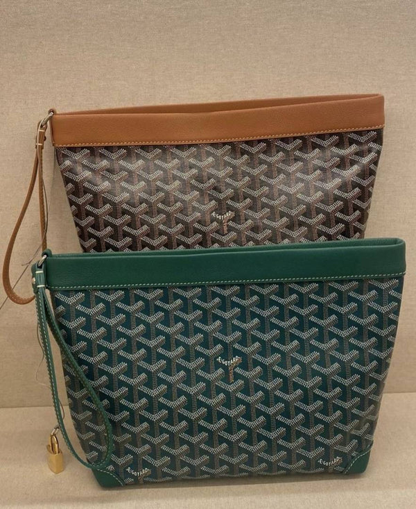Goyard_Green_Conti_Unisex_Pouch_With_DustCover
