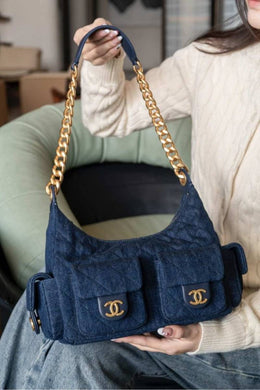 Chanel_CB_Denim_Blue_Cargo_ShoulderBag_With_DustCover_CarryBag