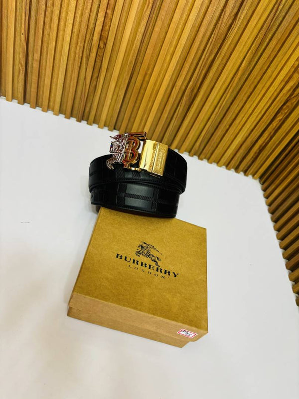 03 BURBERY PREMIUM QUALITY REVERSIBLE BELT