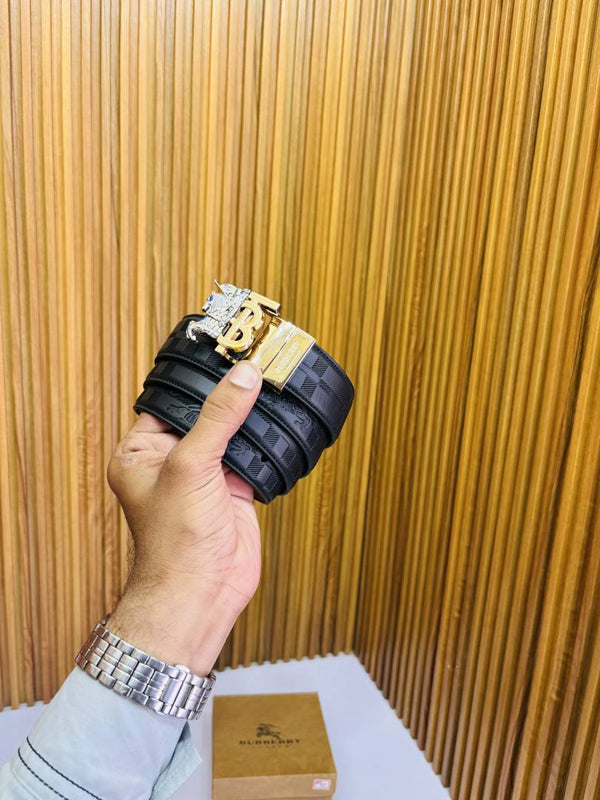 03 BURBERY PREMIUM QUALITY REVERSIBLE BELT