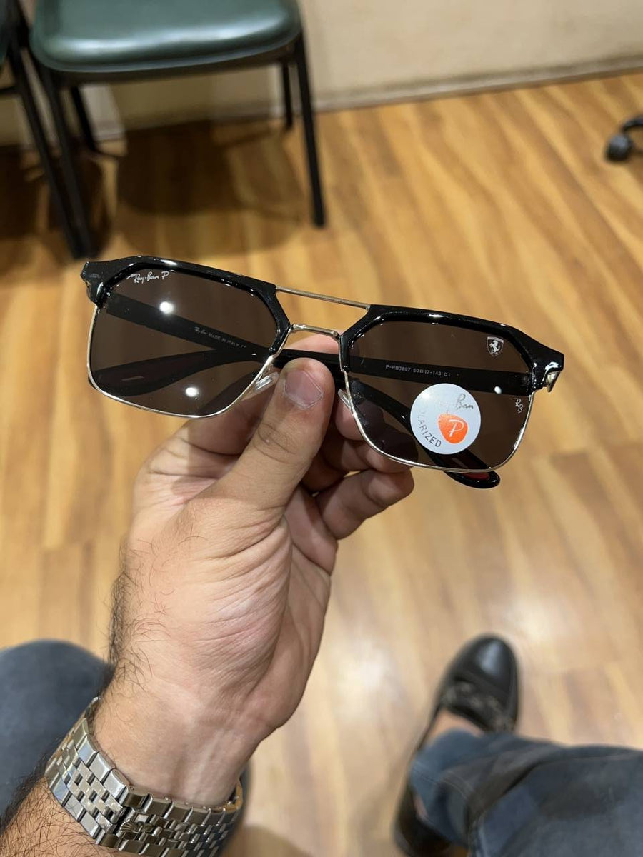Rey ban 04 silver black