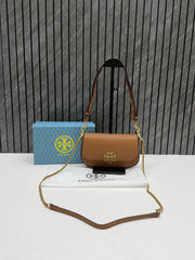 Toryy Burch Britten Small Convertible Shoulder Bag With Original Box & DustCover
