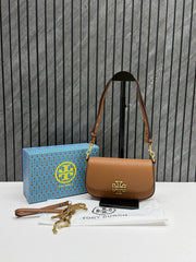 Toryy Burch Britten Small Convertible Shoulder Bag With Original Box & DustCover