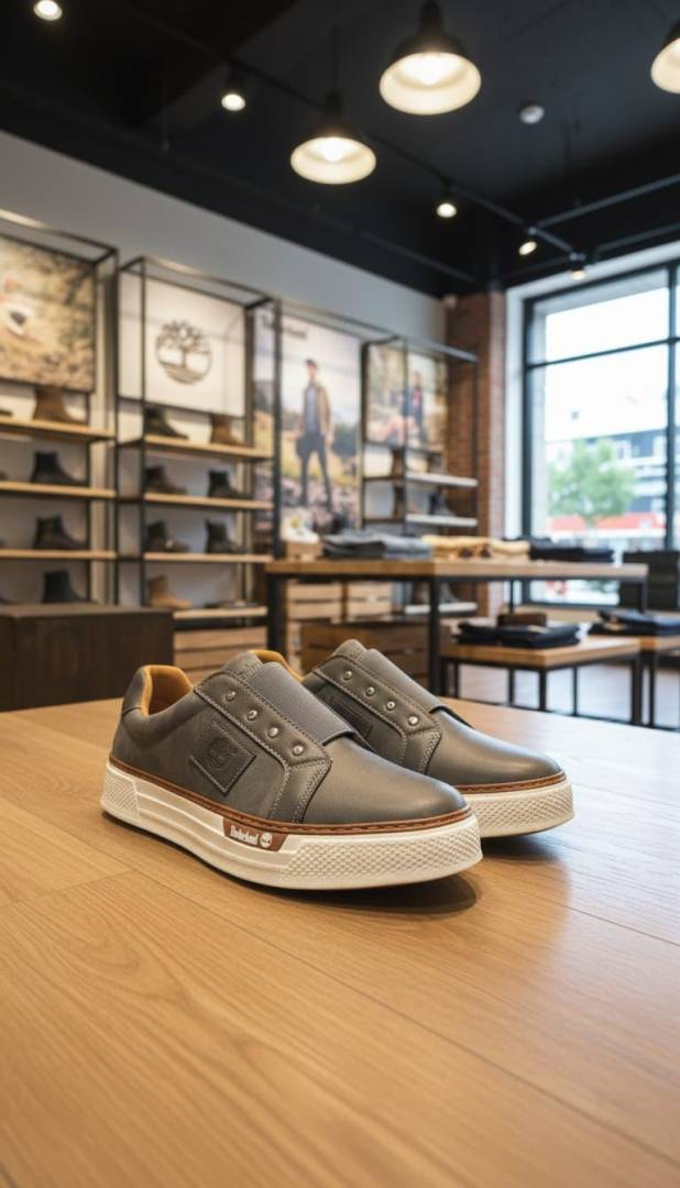 TIMBERLAN.D GREY SLIP-ON SNEAKER 2025