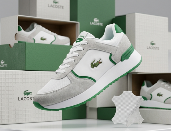 Lacoste BLANCO VERDE WHITE GREEN SNEAKER