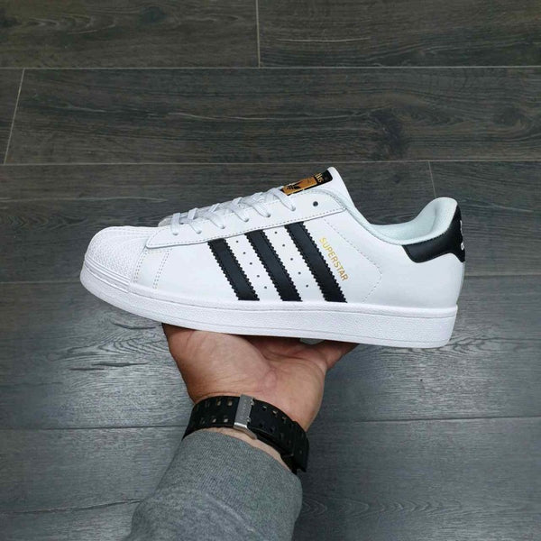 Adidas Superstar White Black Leather