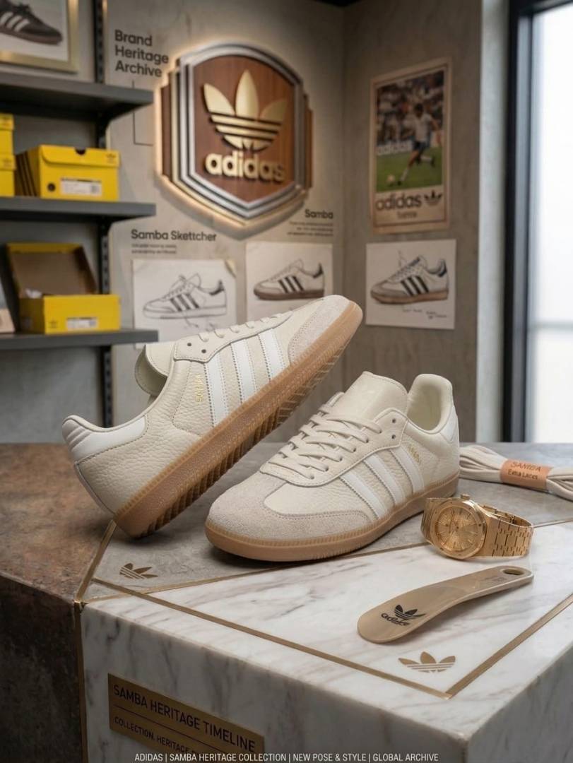Addida s Samba Aluminium Gum men