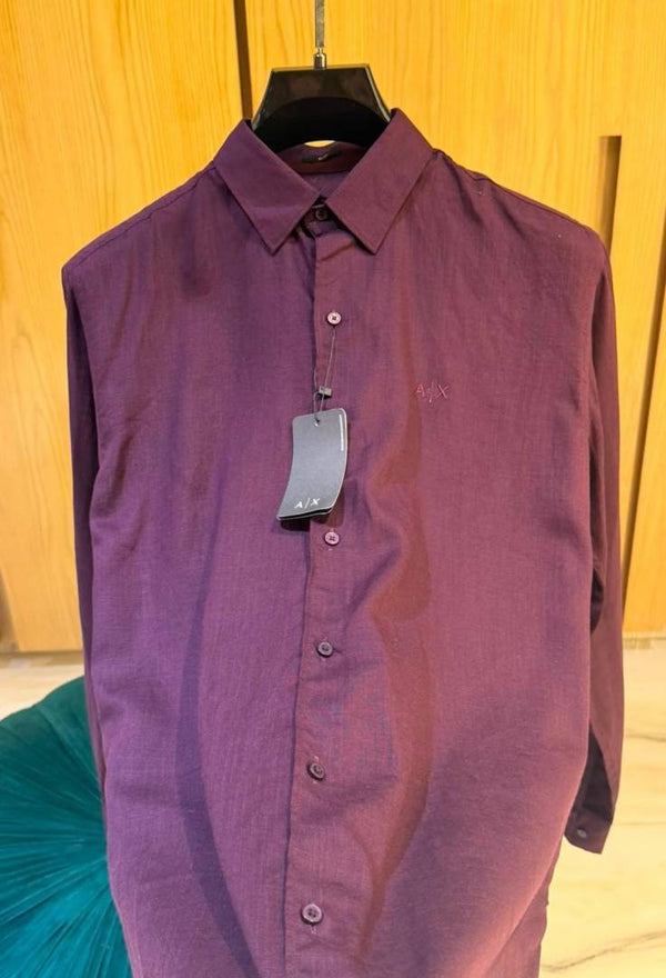 Exchange x IMPORTED STORE ARTICLE SHIRT LEELAN FABRIC