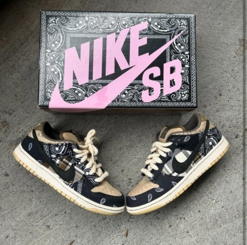 Nike Sb Dunk Low Travis Scott Bandana Semi UA