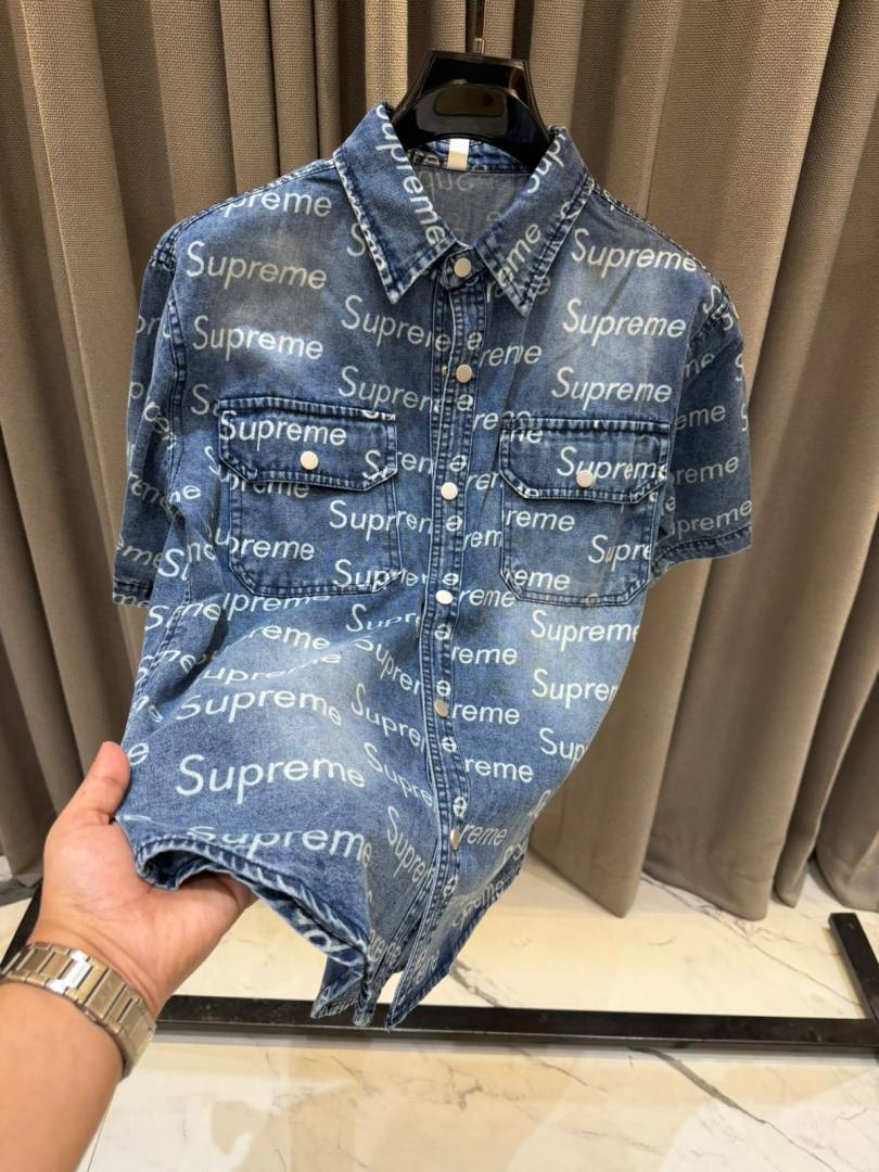 superd-ry IMPORTED STORE ARTICLE DENIM SHIRT