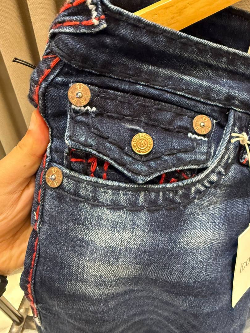 True Religion Imported Denim Blue Shaded